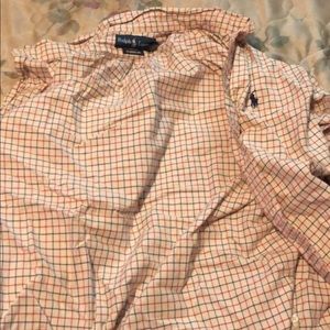 Button down polo shirt